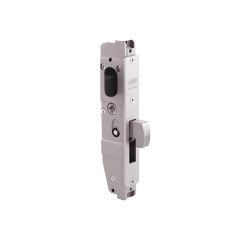 3540 - SHORT BACKSET MORTICE DEADLOCK CYLINDER & ESCAPE TURN (FAB) Satin Chrome