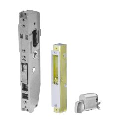 3541 - SHORT B'SET MORT DLOCK CYL TURN & S/STRIKE (FABRICATOR) Satin Chrome