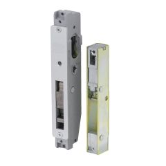 3541 LOCK & 4800 SERIES FURNITURE KIT 45 DEGREE LEVER WITH LATCHING STRIKE Satin Chrome