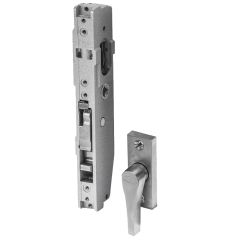 3541 - SHORT B'SET MORT D'LOCK & ESCAPE TURN & LATCH STRIKE ASSY(FAB) Satin Chrome