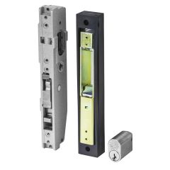 3541 - SHORT B'SET MORTICE DEADLOCK CYL & CYLINDER TURN (FAB) Satin Chrome