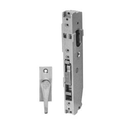 3542 - SHORT B'SET MORTICE DEADLOCK & ESCAPE TURN KNOB(FAB) Satin Chrome