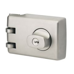 355 DEADLOCK TP 6PIN RESTRICTED PROFILE Satin Chrome Pearl