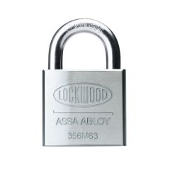 356M 63MM S/STEEL BODY PADLOCK D/LOCKING 25MM STAINLESS STEEL 11MM DIAMETER SHACKLE - 5KA TP No Finish