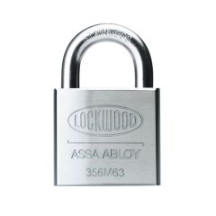 356M 63MM S/STEEL BODY PADLOCK D/LOCKING 50MM STAINLESS STEEL 11MM DIAMETER SHACKLE - 5KA TP No Finish