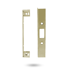 3571 SERIES - MORTICE LOCK REBATE KIT FOR 3571 DEADLOCKS Polished Brass Unlacquered