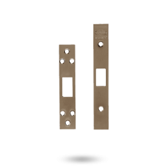 3574 PASSAGE LATCH FINISH KIT - STRIKE, FACE PLATE & SCREWS Oil Rubbed Bronze