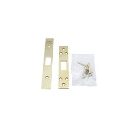 3571 SERIES FINISH KIT - STRIKE, FACE PLATE & SCREWS Satin Brass