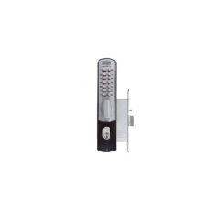 DX DIGITAL KEYPAD 3572 MORTICE LOCK 60mm BACKSET KEY OVERRIDE RIGHT HAND Satin Chrome