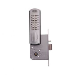 DX DIGITAL KEYPAD 3572 MORTICE LOCK 60mm BACKSETRIGHT HAND Satin Chrome
