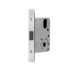 3574 PASSAGE LATCH PRIMARY LOCK 60mm BACKSET Satin Chrome