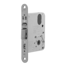 3577 - MORTICE DUAL CYLINDER ENTRY DEADLATCH NO CYLINDER Chrome Plate