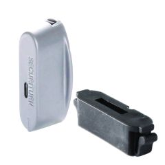 MC35 SECURITURN LOW PROFILE CAP & INSERT ONLY Satin Chrome