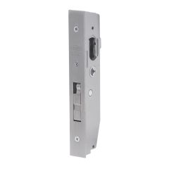 3640 - SHORT B'SET MORTICE DEADLOCK NO CYLINDER (METAL) Satin Chrome