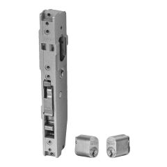 3641 - SHORT B'SET MORTICE DEADLOCK DOUBLE CYL & (METAL) Satin Chrome