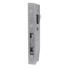3642 - SHORT B'SET MORTICE DEADLOCK NO CYLINDER (METAL) Satin Chrome