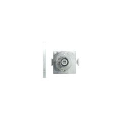 SYMPHONY SQUARE ROSE PRIVACY ADAPTOR Chrome Plate