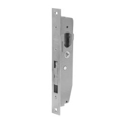 3740 - SHORT B'SET PRIMARY LOCK 22MM BOLT (TIMBER) Satin Chrome