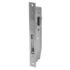 3742 - SHORT B'SET MORTICE DEADLOCK NO CYLINDER (TIMBER) Satin Chrome