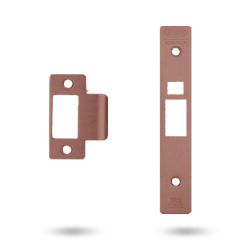 3772 FINISH CONVERSION-STRIKE, FACE PLATE & SCREW KIT Antique Copper
