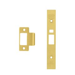 3772 FINISH CONVERSION-STRIKE, FACE PLATE & SCREW KIT Polished Brass
