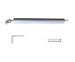 LOCKWOOD 404 HYDRAULIC SCREEN DOOR CLOSER - SILVER Silver