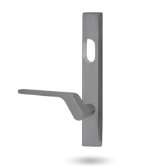 4601 SQUARE END PLATE WITH CYLINDER HOLE & 41 LEVER RH Polyester Powdercoat