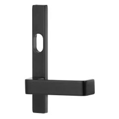 4601 SQUARE END PLATE WITH CYLINDER HOLE & 90 LEVER Polyester Powdercoat