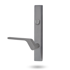 4603 SQUARE END PLATE WITH EMERGENCY TURN & 41 LEVER RH Polyester Powdercoat