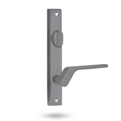 4704 SQUARE END PLATE WITH TURN & 41 LEVER LH Polyester Powdercoat