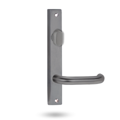 4704 SQUARE END PLATE WITH TURN & 70 LEVER Polyester Powdercoat
