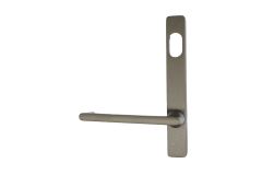 4801 SQUARE END PLATE WITH CYLINDER HOLE & 118 LEVER Polyester Powdercoat