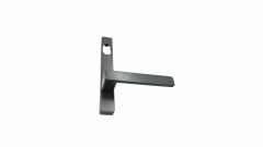 4801 SQUARE END PLATE WITH CYLINDER HOLE & 101 LEVER Polyester Powdercoat