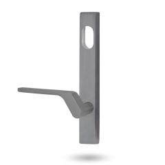 4801 SQUARE END PLATE WITH CYLINDER HOLE & 41 LEVER RH Polyester Powdercoat