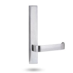 4805 SQUARE END PLATE WITH 131 LEVER Satin Chrome