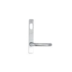 4811 SQUARE END PLATE WITH LED LENS CYLINDER HOLE & 70 LEVER Polyester Powdercoat