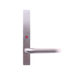 4822 SQUARE END PLATE WITH LED & 70 LEVER Satin Chrome