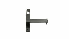 4901 INT SQUARE END PLATE WITH CYLINDER HOLE & LEVER 111 Polyester Powdercoat