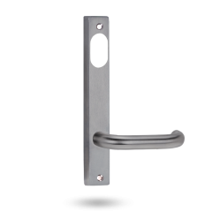 4901 SQUARE END PLATE WITH CYLINDER HOLE & 70 LEVER Polyester Powdercoat