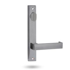 4904 SQUARE END PLATE WITH TURN & 111 LEVER Polyester Powdercoat