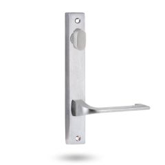 4904 SQUARE END PLATE WITH TURN & 124 LEVER Polyester Powdercoat