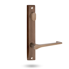 4904 SQUARE END PLATE WITH TURN & 145 LEVER Oil Rubbed Bronze