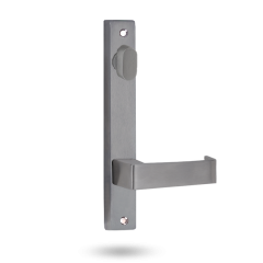 4904 SQUARE END PLATE WITH TURN & 90 LEVER Polyester Powdercoat