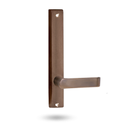 4905 SQUARE END PLATE WITH 59 LEVER Oil Rubbed Bronze