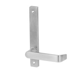 4905 SQUARE END PLATE WITH 59 LEVER Satin Chrome
