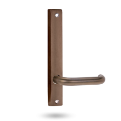 4905 SQUARE END PLATE WITH 70 LEVER Oil Rubbed Bronze