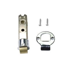 5200 SERIES 60MM PASSAGE LATCH DRIVE IN WITH ROUND STRIKE Chrome Plate