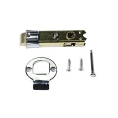5200 SERIES 60MM PRIVACY LATCH DRIVE IN WITH ROUND STRIKE Chrome Plate
