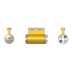 VPIL PI2 530 MTL800 CYLINDER SC Satin Chrome