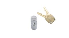 LOCKWOOD C4 570 AUSTRALIAN OVAL CYLINDER WITH U CAM 5KD Chrome Plate